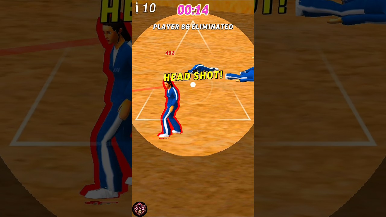 Это испытание снайпера в игре Squid Game 