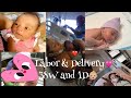 Labor and Delivery vlog☺️👶🏼 38Weeks and 1 Day💓!