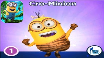Cro Minion Unlock NEW Costume Minion Rush PREHISTORIC TALES gameplay walkthrough ios & android