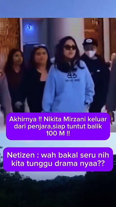 Nikita Mirzani bebas#vyp #yutubeshorts #beritaviral #beritaartis # trending