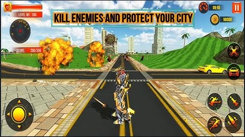 Robot Car Drone Transform - Robot Hero Game: Android Games