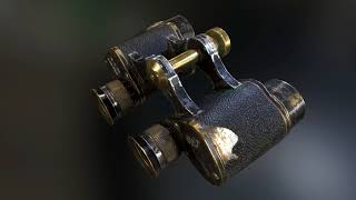 M. Е. (Binoculars, Pump) 3D-Coat texturing