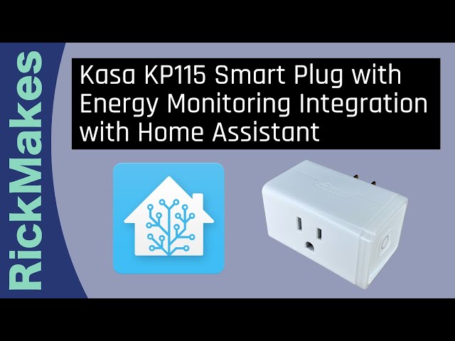 Kasa KP115 Smart Plug with Energy Monitoring Integration with Home