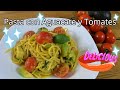 Pasta con Aguacate y Tomate #27 - Pasta with Avocado and Tomato - Solo 15 minutos !!  Bien Fácil !