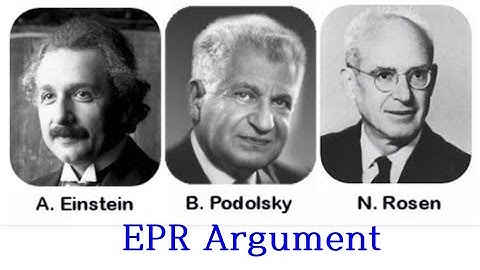 Bohr-Einstein Debates 3 - EPR Argument(1) : background Knowledge