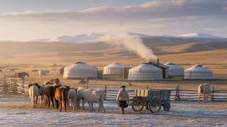 What Life Really Looks Like in Mongolia’s Frozen Villages ❄️🇲🇳 This Is What Mongolia Actually Looks Like