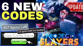 Project Slayers Codes Wiki [Update 1.5] - Try Hard Guides