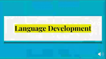 Cognitive and Language Development