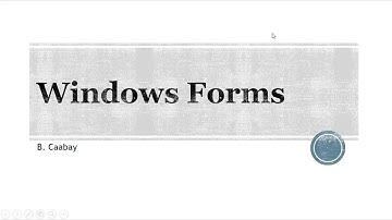 Windows Forms