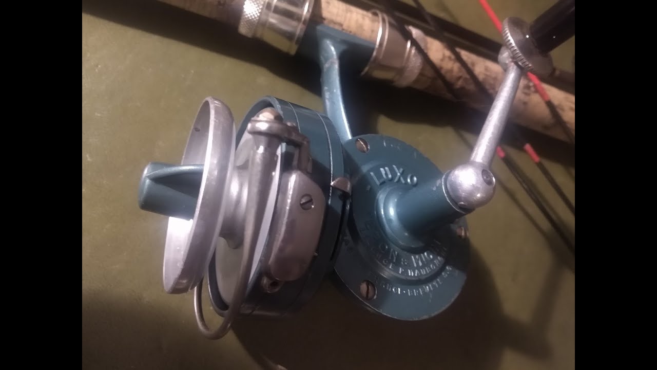 Luxor Pezon & Michel. Kleine französische Stationärrolle. Wartung & Pflege. Teil 1: Auseinanderbau