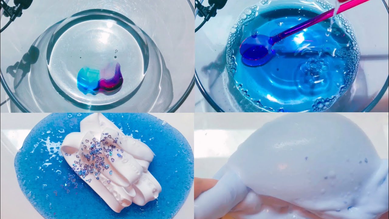 《How to make》たぷふわスライムの作り方[音フェチ][ASMR]