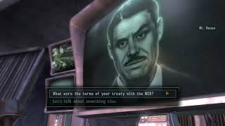 Mr House's plans for New Vegas and dealing with the NCR (Fallout New Vegas)