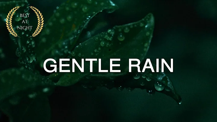 10 Hour Dark Screen for a Good Night | Relaxing Rain Sounds