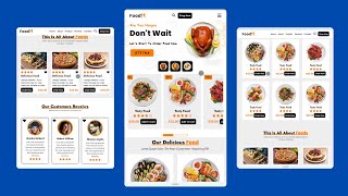 Responsive Restaurant Website Using Html CSS JavaScript