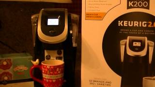 Keurig 2.0 Model K200 Coffeemaker Brew A Cup Or A Carafe