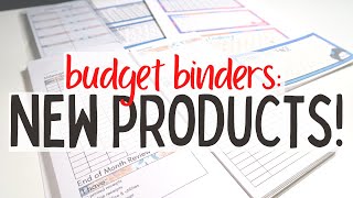 NEW BUDGET PRODUCTS!! | FEBRUARY LAUNCHES | CASH BINDER BUDGETING | JORDAN BUDGETS