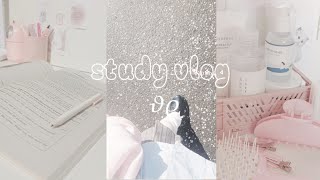 Study vlog, k-skincare, prepare for exam 🌸🍓