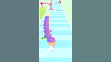 Donut Stack Run #3 🍩 😋 #shorts #grappig #gamen