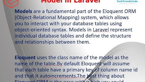 Laravel Lession #13 | What is Model in Laravel |Ultimate Guide & Tips 2023 for Web Developers