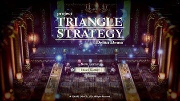 Project Triangle Strategy Demo | Part 1 | A Tactical RPG Let