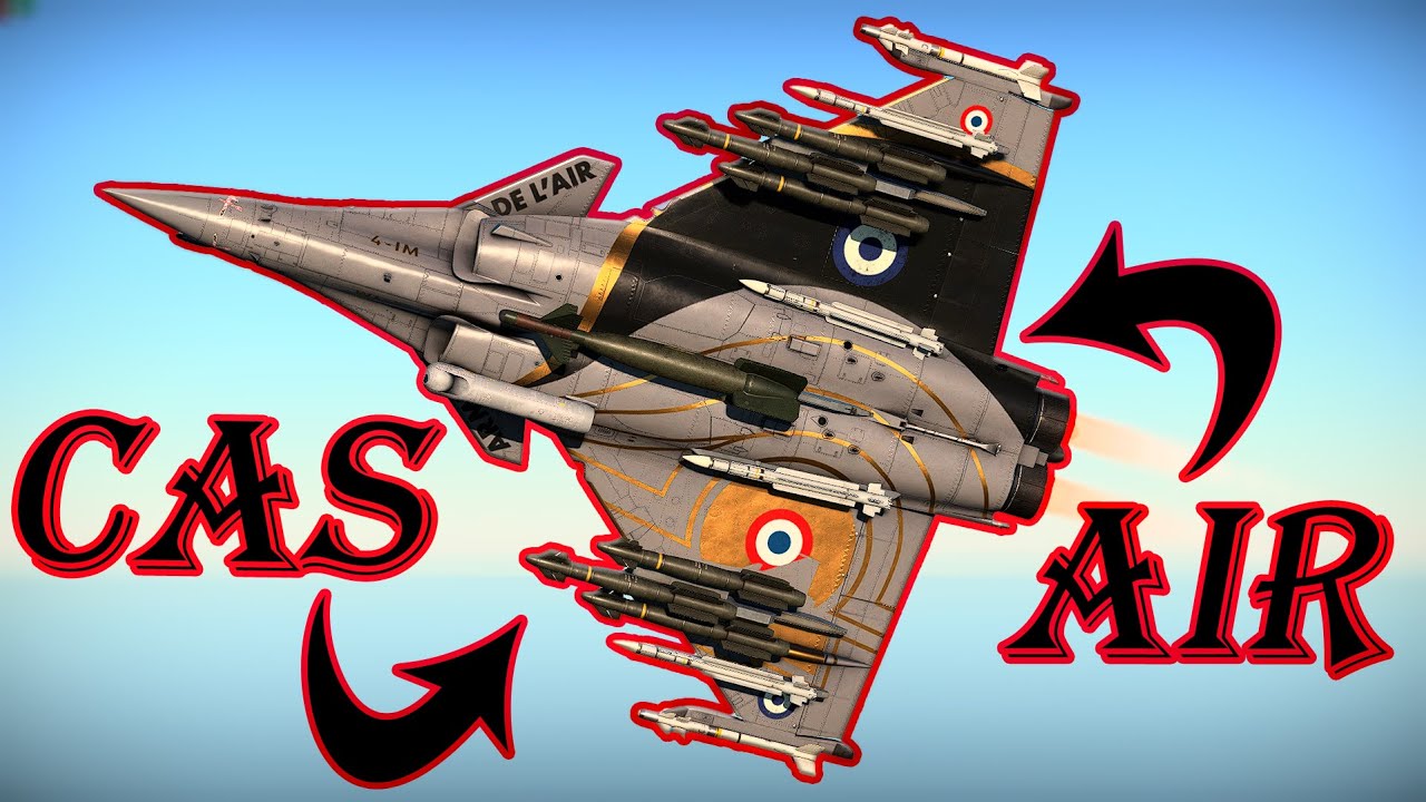 RAFALE F3R MULTIROLE CAS & AIR SUPERIORITY - YouTube