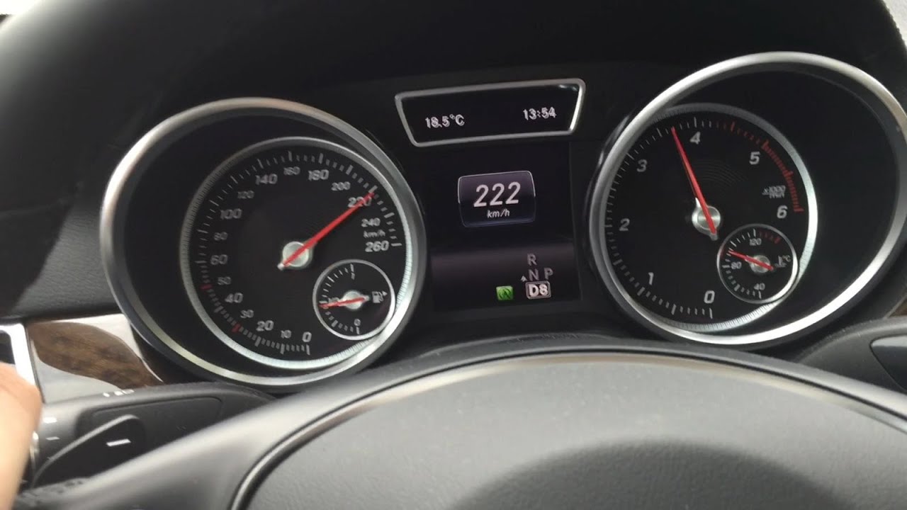 Mercedes Gle Coupe 350d 220 Kmh Top Speed Run On German Autobahn