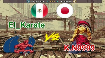 SNK vs. Capcom - SVC Chaos Super Plus - El_Karate vs K.N9999 FT5
