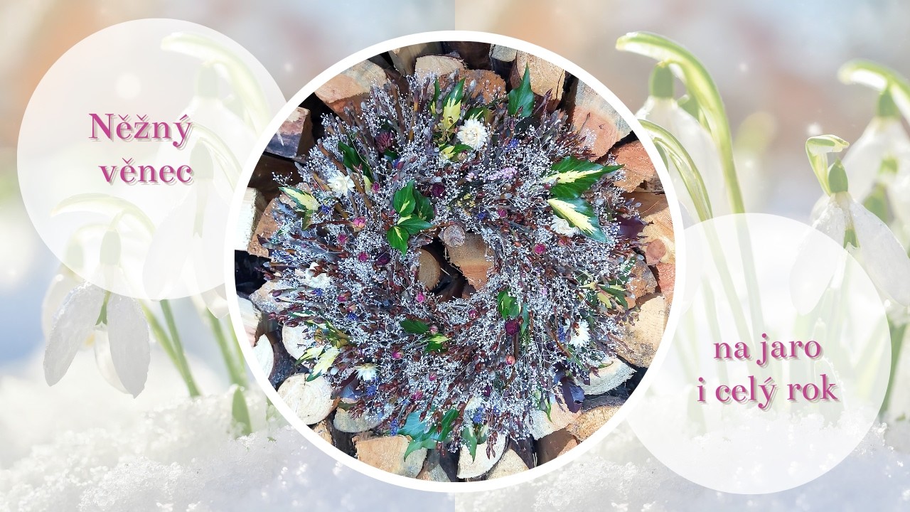 Inspirace na jarní věnec | Jarní věnec na dveře | Jak vyrobit jarní věnec