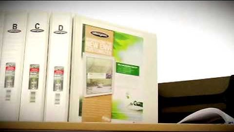 Environmentally Friendly Binder Information Video