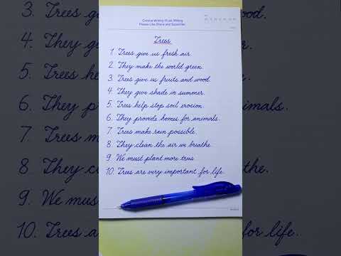 Cursive Writing Practice