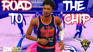 NBA 2K20 Pro-Am Gameplay:  ROAD THE CHIP!!!!! 2ND ROUND!!!