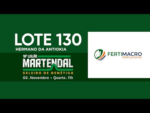 LOTE 130   HERMANO DA ANTIOKIA