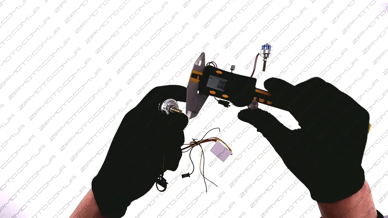 Стробоскоп диодный  1шт, круглые   синяя, mod:JC-302   JCAA...