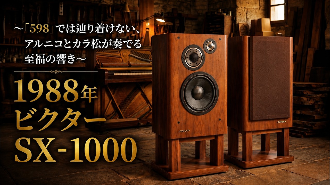 1988年 ビクター SX-1000 - YouTube