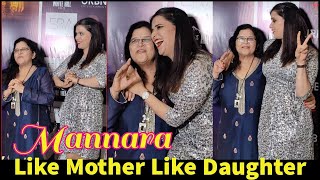 Like Mother Like Daughter Mannara Chopra With Mother Wishes Happy Mother's Day To Everyone