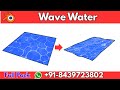 How make wave water in Blender for animal crossing fountain video in blender