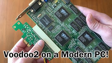 I made 3Dfx Voodoo2 work on a modern PC!