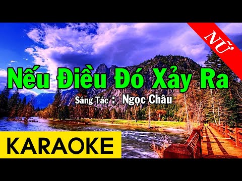 Karaoke Nếu Điều
