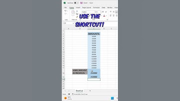 COPY THE ABOVE CELL (LIKE NO ONE IS DOING) 😎 | MS-EXCEL | 10 Second PC | #shorts #excel
