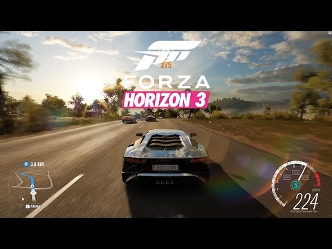Video: Forza Horizon 3 A 4K 60fps è Semplicemente Mozzafiato