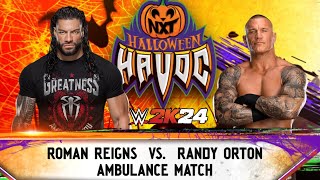 WWE 2K24 - Ultimate Showdown! Roman Reigns vs Randy Orton!