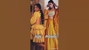 tejaswi prakash🆚 mouni roy 💗 comment your favorite actress naagin #youtubeshort