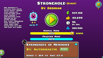 Stronghold By Debihan 100% Geometry Dash Event Level.