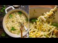 Creamy Vegan Zucchini Pasta with Sweet Corn | Vegan Summer Pasta