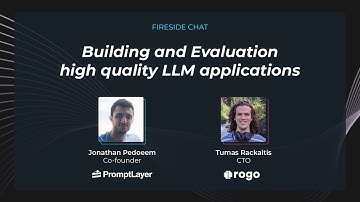 PromptLayer and Rogo Data on Building and Evaluating High Quality LLM applications