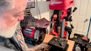 Bauer 8” five speed drill press unboxing and review