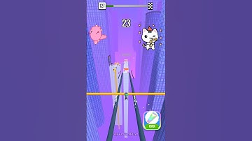 Roof Rails Lv-127 | Never Give Up ☺️ part-94 #shorts #games #roofrails #shortsviral