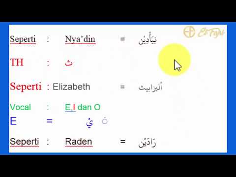Video: Nama Apa Yang Berasal Dari Bahasa Arab