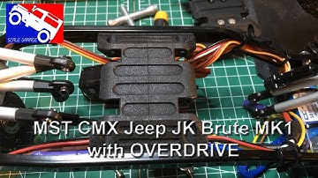Scale Garage - MST CMX Jeep JK Brute MK1 overdrive test
