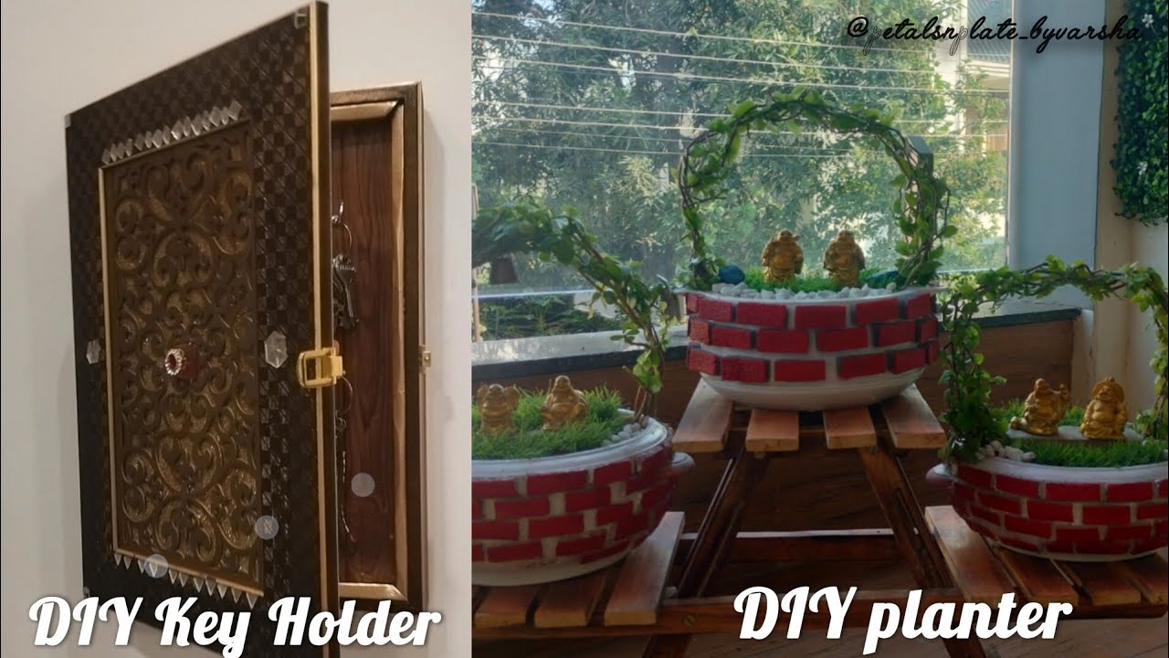 2 Unique DIYs For  Home And Garden Decor Ideas.